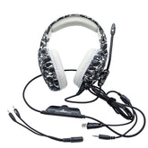 Yeyian Diadema Gamer Force Serie 3000, Camuflaje Gris S3000 LED/USB/3.5MM